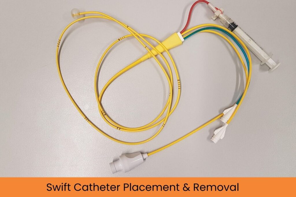 Swift Catheter Placement Removal