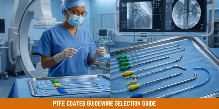 Choosing the Right PTFE Coated Guidewire: What to Look for in Terms of Length, Shape and Flexibility