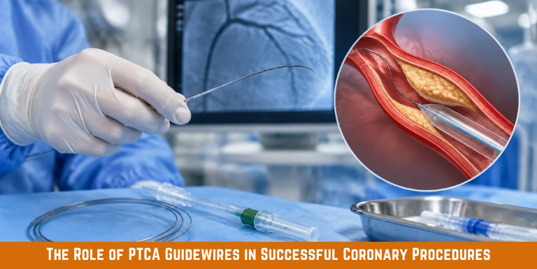 PTCA Guidewire - Types, Design & Features